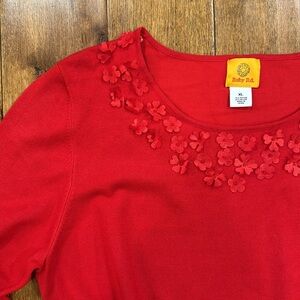 NWT RUBY RD RED SWEATER